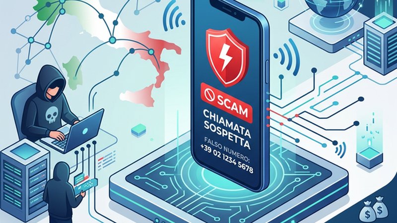 Telefonate truffa con numeri italiani falsi